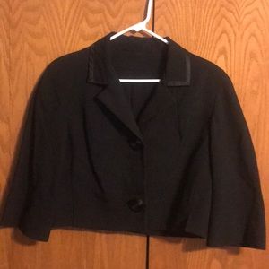 Vintage Wool Blend cropped Jacket Medium